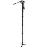 Manfrotto MVM500A (MVM-500A) Aluminium Fluid Monopod with 500 Video Head Manfrotto MVM500A (MVM-500A) Aluminium Fluid Monopod with 500 Video Head